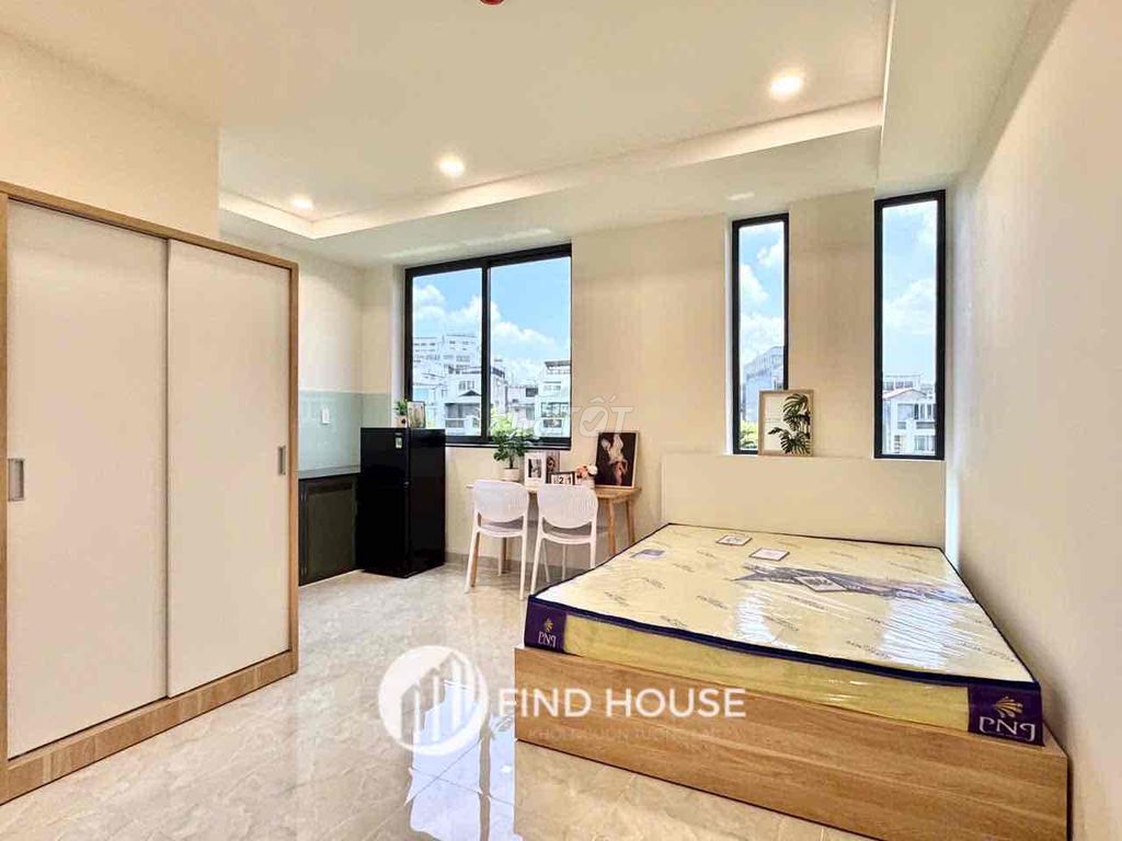 Căn hộ Studio Phan Đăng Lưu 25m² giá 6.5 triệu - Full nội thất, tiện nghi!