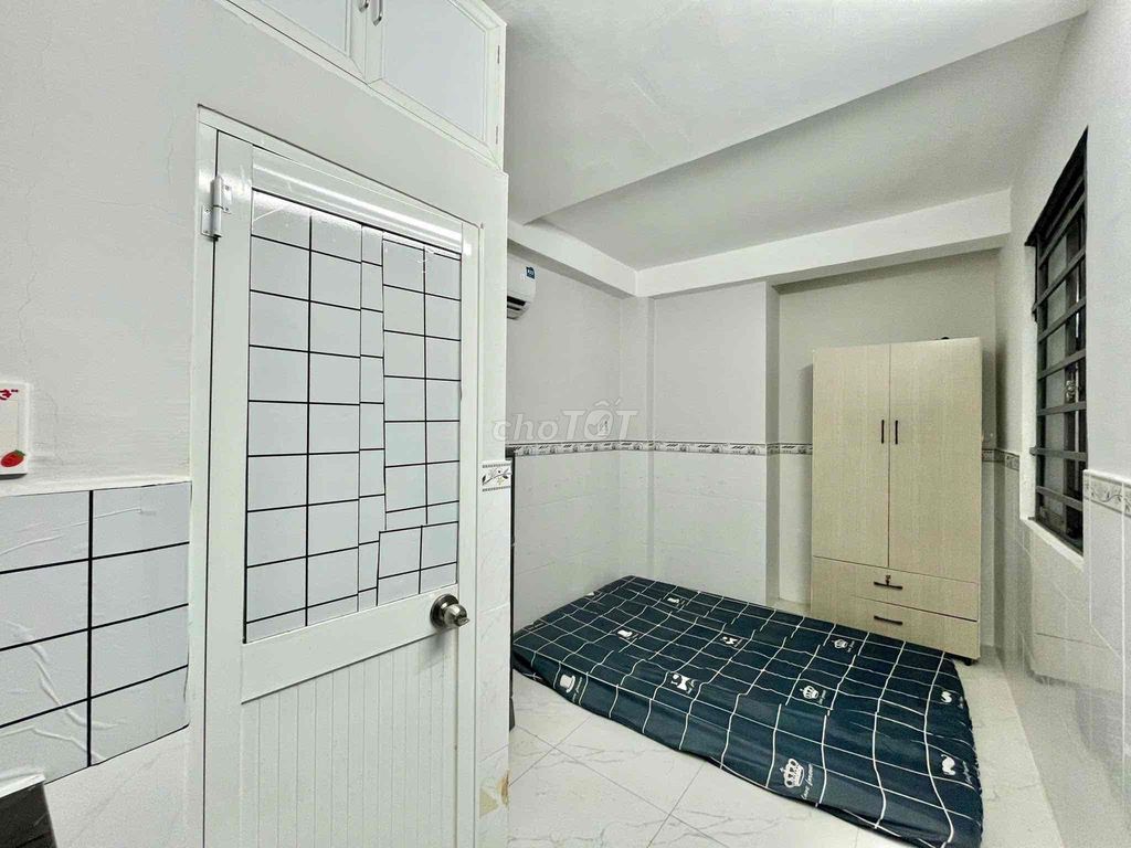 Cho thuê phòng trọ Quang Trung 12m² giá 3.3 triệu - Full nội thất tiện nghi