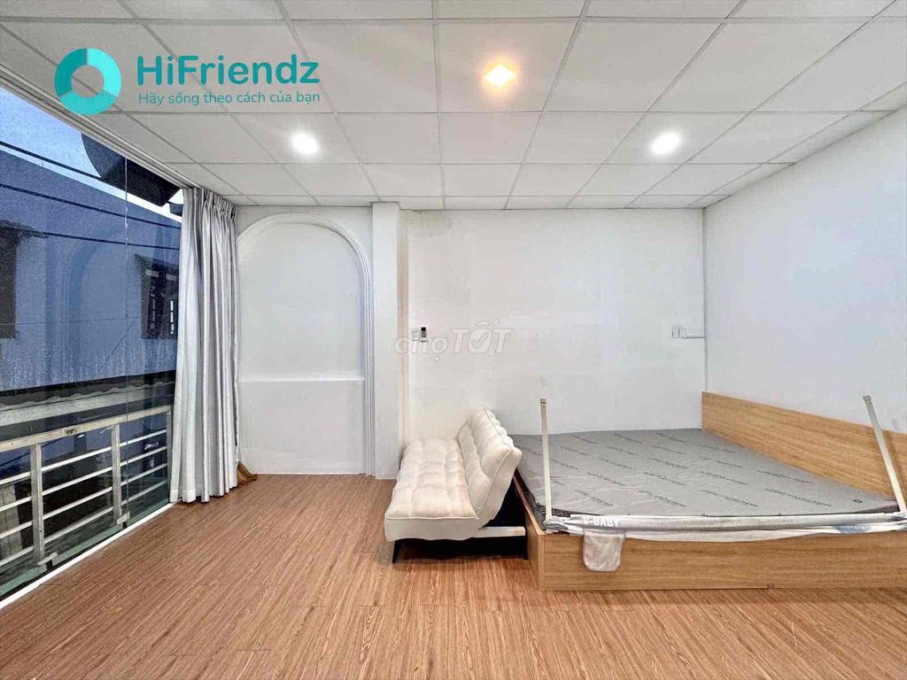 Chung cư mini Cầu Nguyễn Văn Cừ 33m² giá 7 triệu - Full nội thất siêu mới!