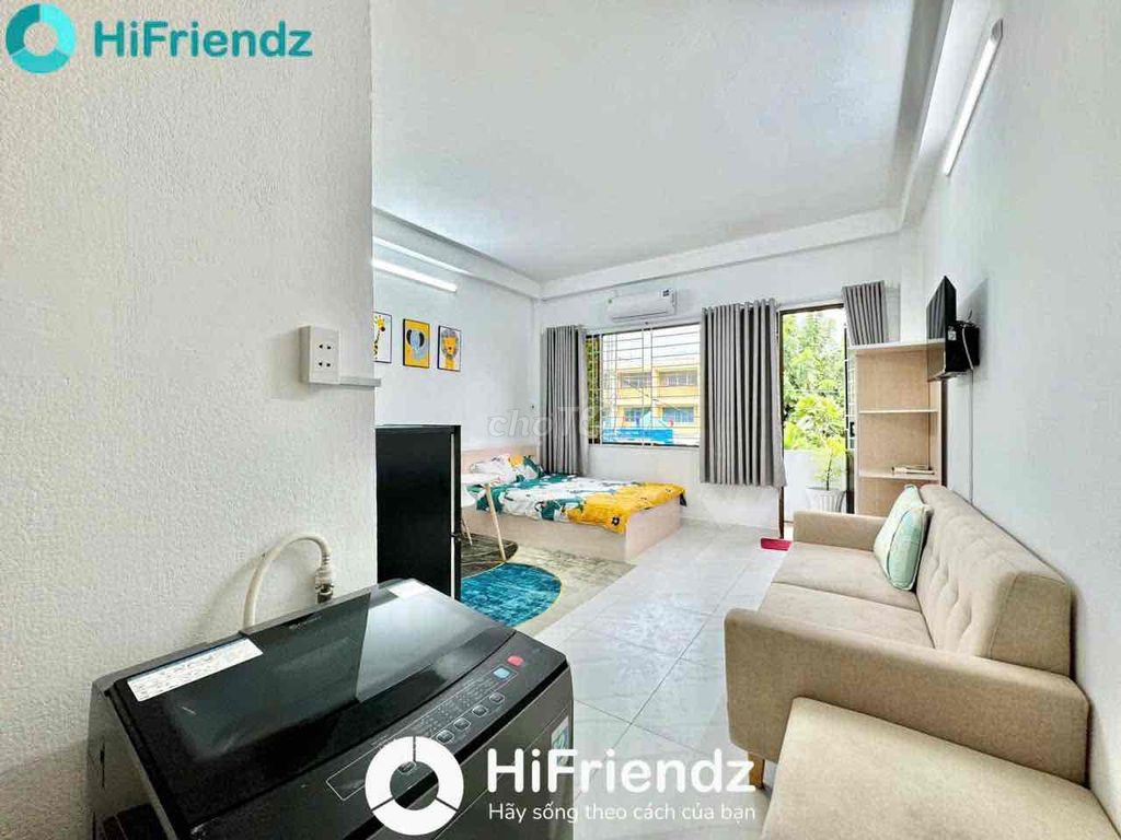 Cho thuê studio 40m² tại ĐH Bách Khoa - Máy giặt riêng, đầy đủ nội thất chỉ 7 triệu!