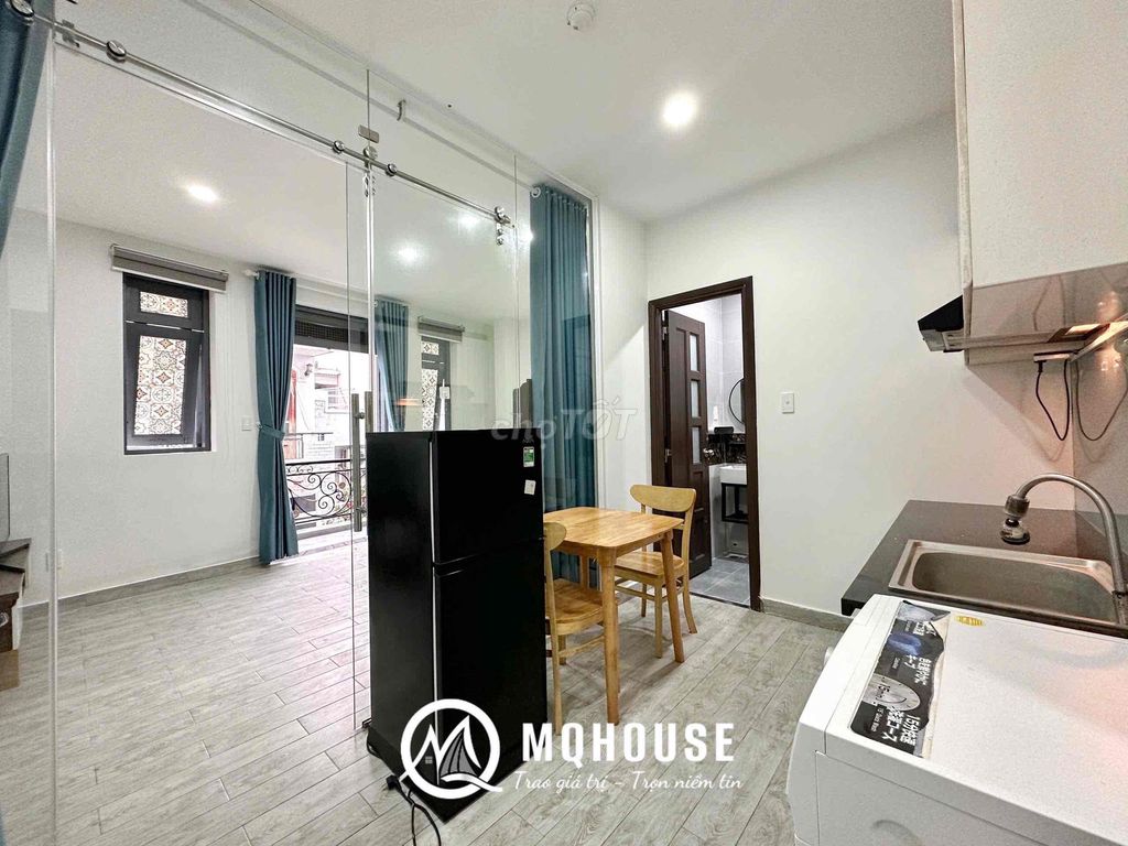 Căn hộ 1PN Trần Văn Đang, Quận 3 - Giá chỉ 9.5 triệu, đầy đủ tiện nghi!