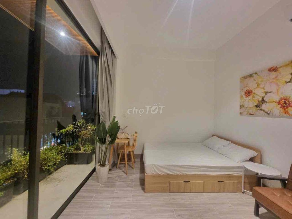 Căn hộ Full Nội Thất Bùi Đình Tuý 37m² giá 6.4 triệu - Không gian thoáng mát, giờ giấc tự do!