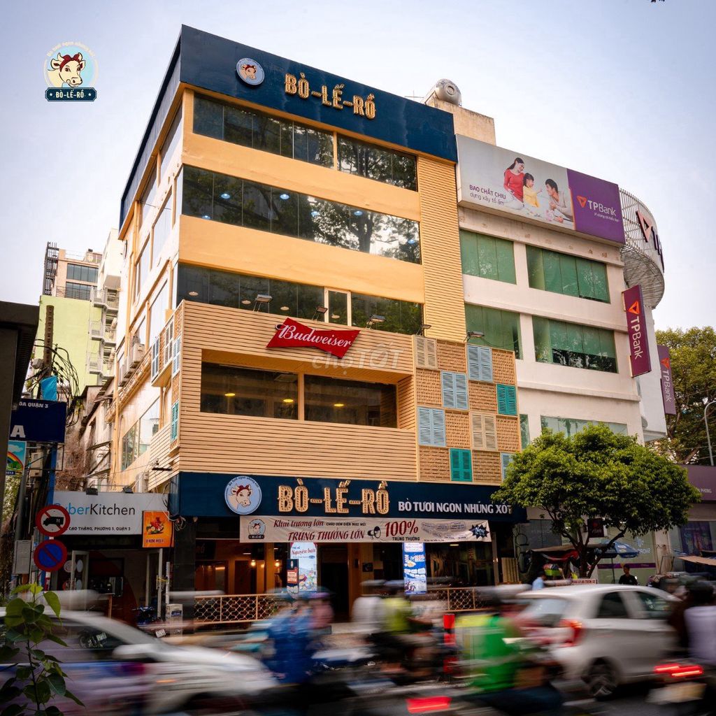 Cho thuê nhà mặt tiền đường Âu Cơ 1000m² giá 120 triệu - Thích hợp làm ngân hàng, showroom!