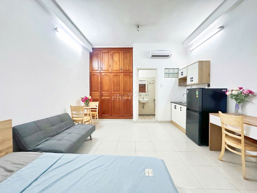 Căn hộ cho thuê Q3 gần Viettel Hà Đô 30m² giá 6 triệu - An ninh và tiện ích đầy đủ!