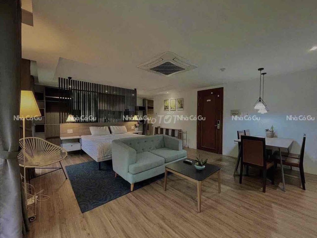 Phòng Studio Quận 10 50m² giá 9 triệu - Full nội thất mới 100%!