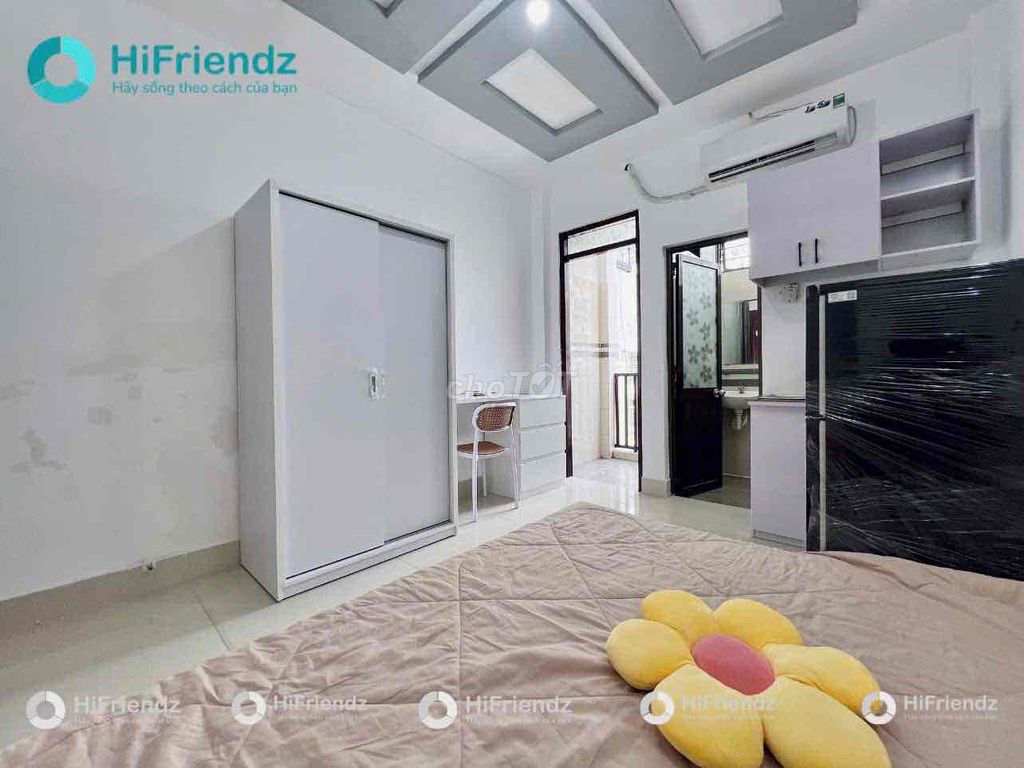 Căn hộ 25m² full nội thất gần Quận 1 - Tiện nghi và thoáng đãng