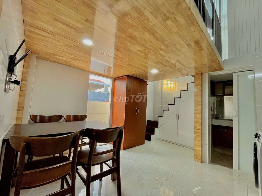 Căn hộ Duplex 38m² Thành Thái, Quận 10 giá 7 triệu - Giấc mơ 2 tầng tuyệt vời!