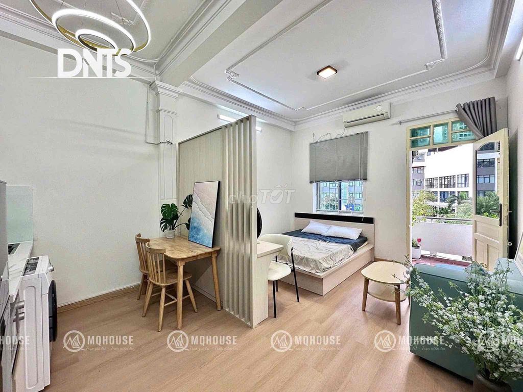 Căn hộ Nguyễn Văn Thủ Quận 1 30m² giá 6.5 triệu - Ban công rộng rãi, full nội thất!