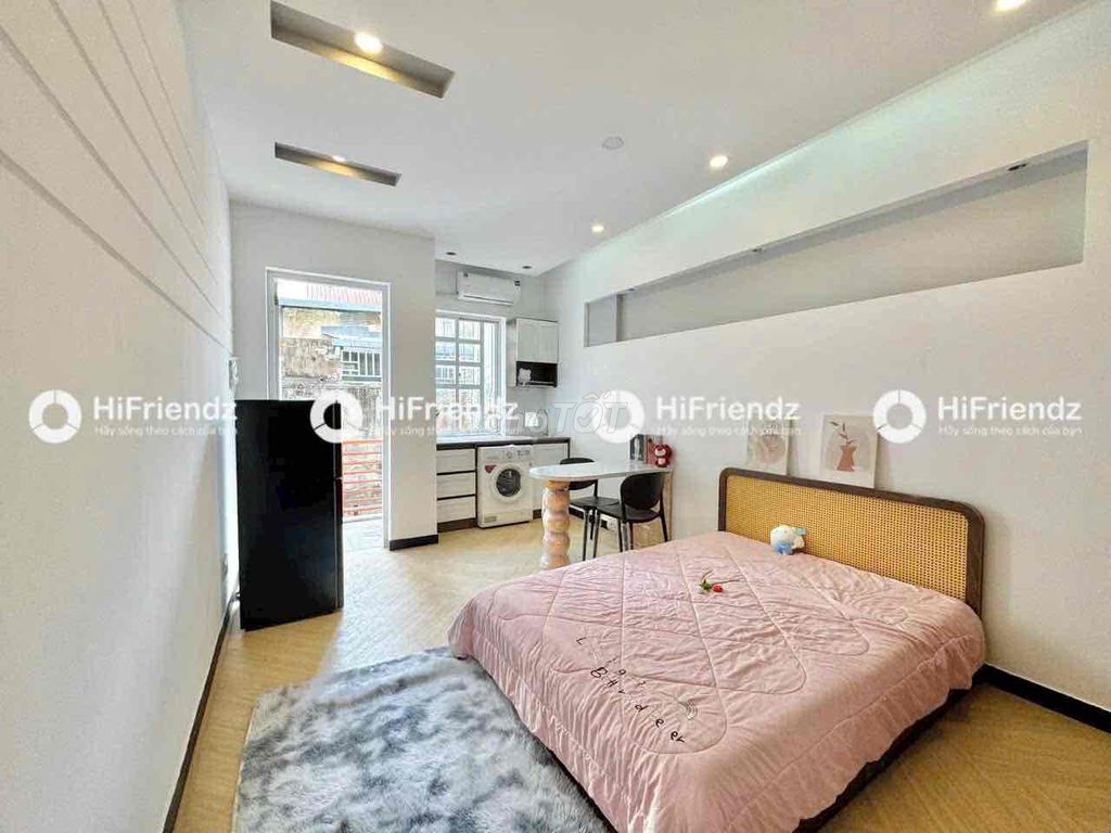 Căn hộ Ban Công Cô Giang Quận 1 25m² giá 7.5 triệu - Thiết kế hiện đại, sẵn sàng vào ở!