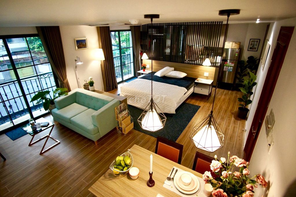 Căn hộ cho thuê tại Bà Huyện Thanh Quan, Quận 3 - 45m² giá 11.5 triệu - Sẵn sàng vào ở!