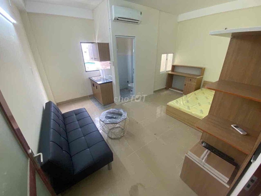 Cho thuê căn hộ Studio 25m² Q8 giá 5.5 triệu - Gần Parc Mall, yên tĩnh, an ninh!