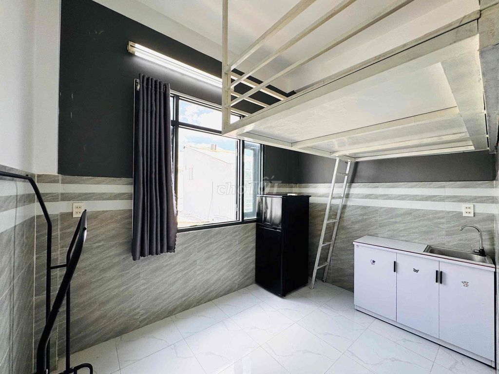 Căn hộ Duplex 2PN Phan Văn Trị 40m² giá 6.8 triệu - Thoải mái giờ giấc và nuôi pet!