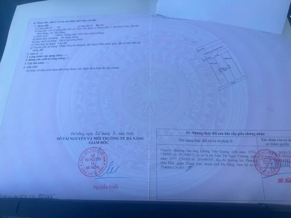 Đất nền đường Đỗ Đình Thiện, Phường Liên Chiểu 100m² - Vị trí đẹp, giá thỏa thuận!