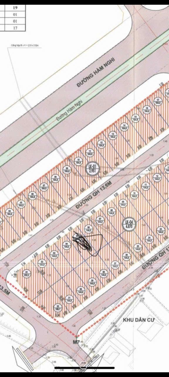 Đất dự án tại Thạch Hà, Hà Tĩnh 144m² - Giá cả thương lượng hấp dẫn!