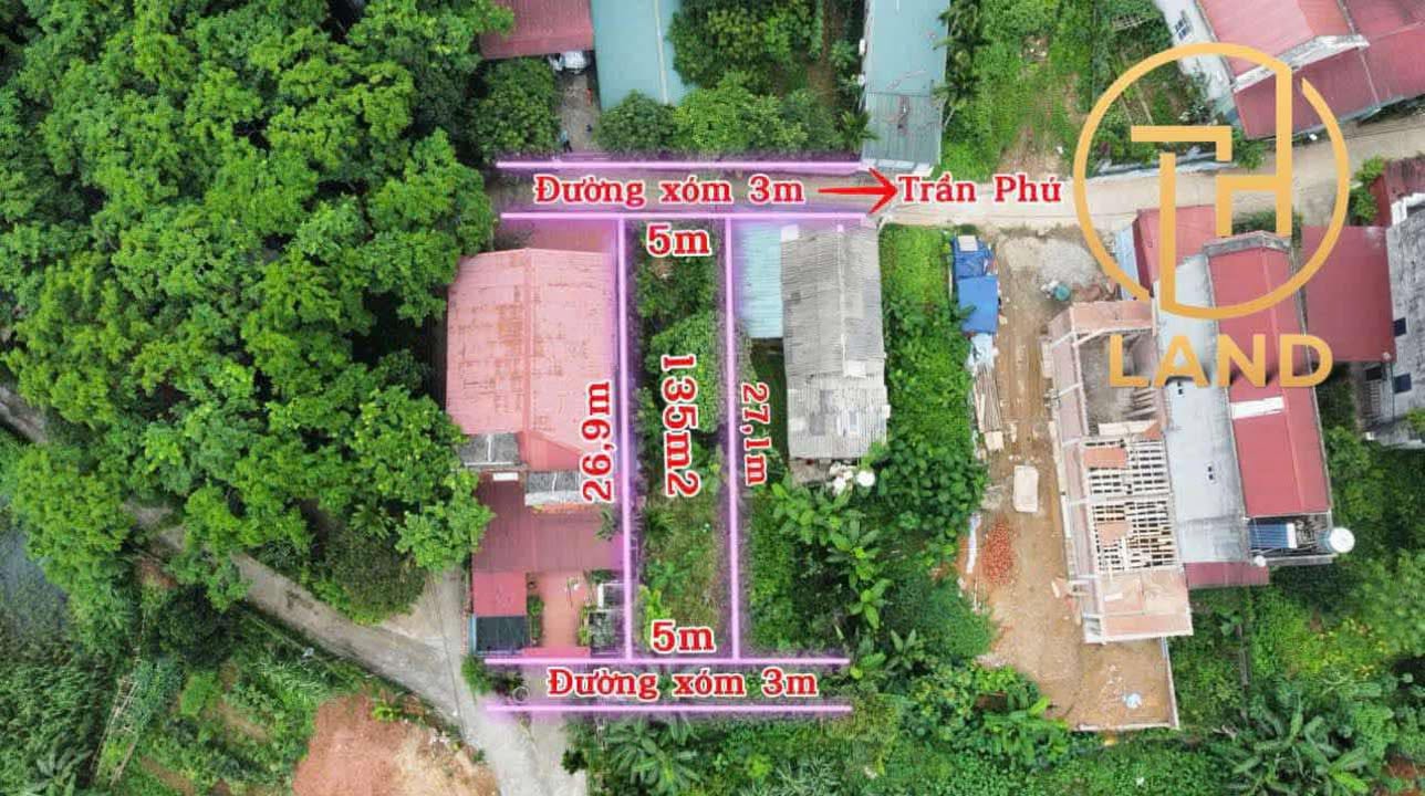 Đất nền đường Trần Phú, Văn Yên 527m² giá chỉ 950 triệu - Cơ hội vàng cho nhà đầu tư!