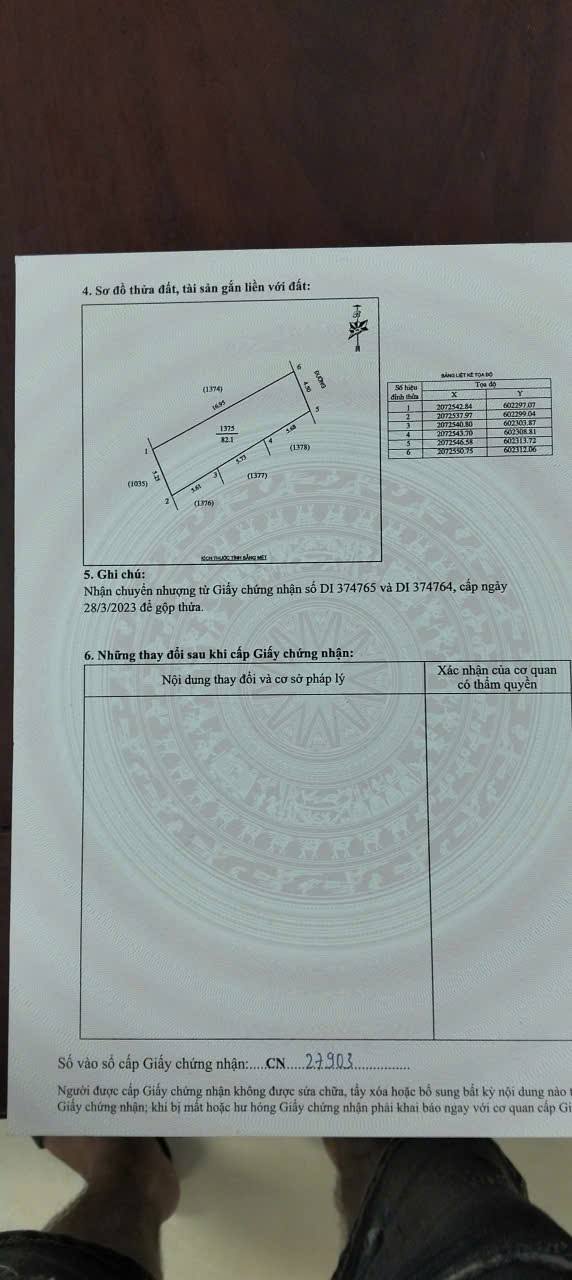 Đất Vinh Lộc 82m² giá 1 tỷ - Đường 5m thông thoáng, tiện ích đầy đủ!