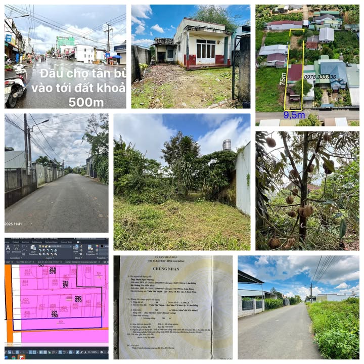 Nhà đất mặt tiền hẻm 994 Trần Phú Bảo Lộc 100m² giá 3.6 tỷ - Cơ hội đầu tư hấp dẫn!