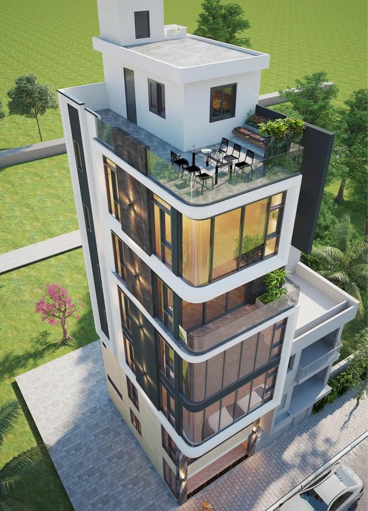 Toà nhà mặt phố Đàm Quang Trung, Long Biên, 55m² giá chỉ 20 tỷ - Kinh doanh đỉnh cao!