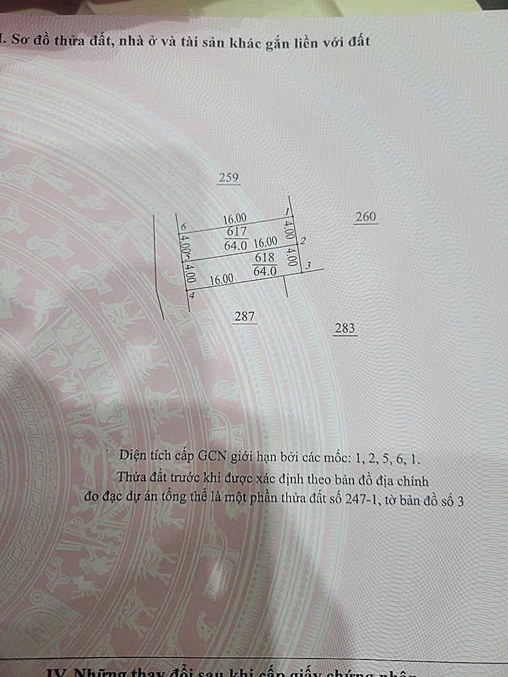 Đất nền chính chủ xã Song Phương, Hoài Đức 64m² giá 5 tỷ - Sổ đỏ pháp lý rõ ràng!