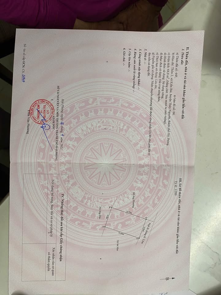 Đất nền Kiền Bái, Thủy Nguyên 64m² giá 1 tỷ - Đầu tư sinh lời ngay!