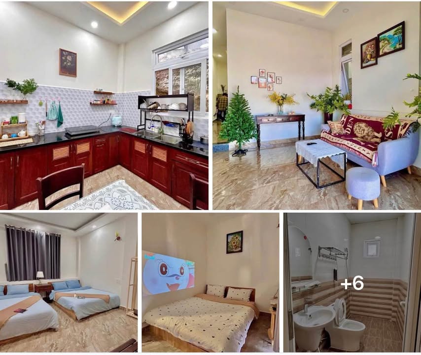 Nhà nguyên căn Nguyên Trung Trực - P4 Đà Lạt 4PN giá 15 triệu - Cho thuê ngay!