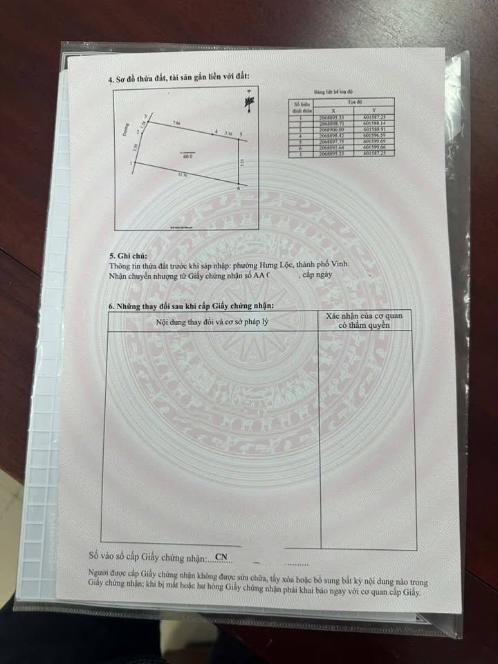 Đất nền Hưng Lộc 60m² giá 1.6 tỷ - Sổ hồng chính chủ, pháp lý hoàn hảo!