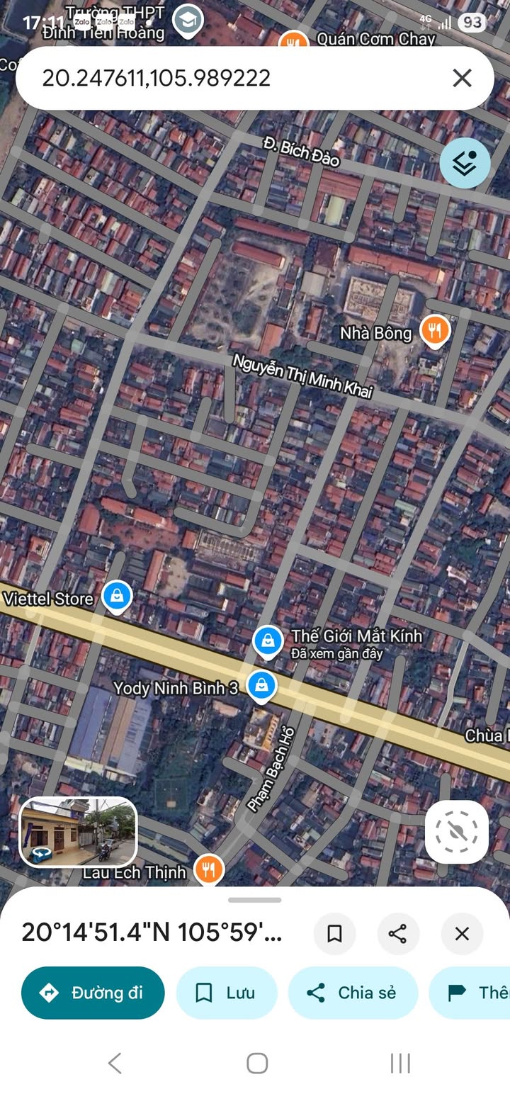 Đất mặt ngõ cổng Trường Chính Trị Bích Đào 120m² - Đầu tư sinh lời cao!