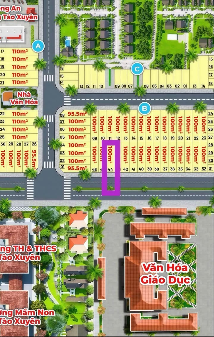 Đất nền Tào Xuyên 100m² giá 1.8 tỷ - Đầu tư sinh lời ngay!