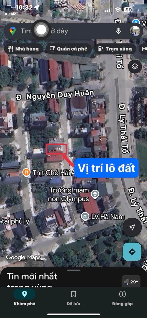 Lô đất Châu Sơn Phủ Lý 83m² giá 2.68 tỷ - Đầu tư sinh lời ngay!