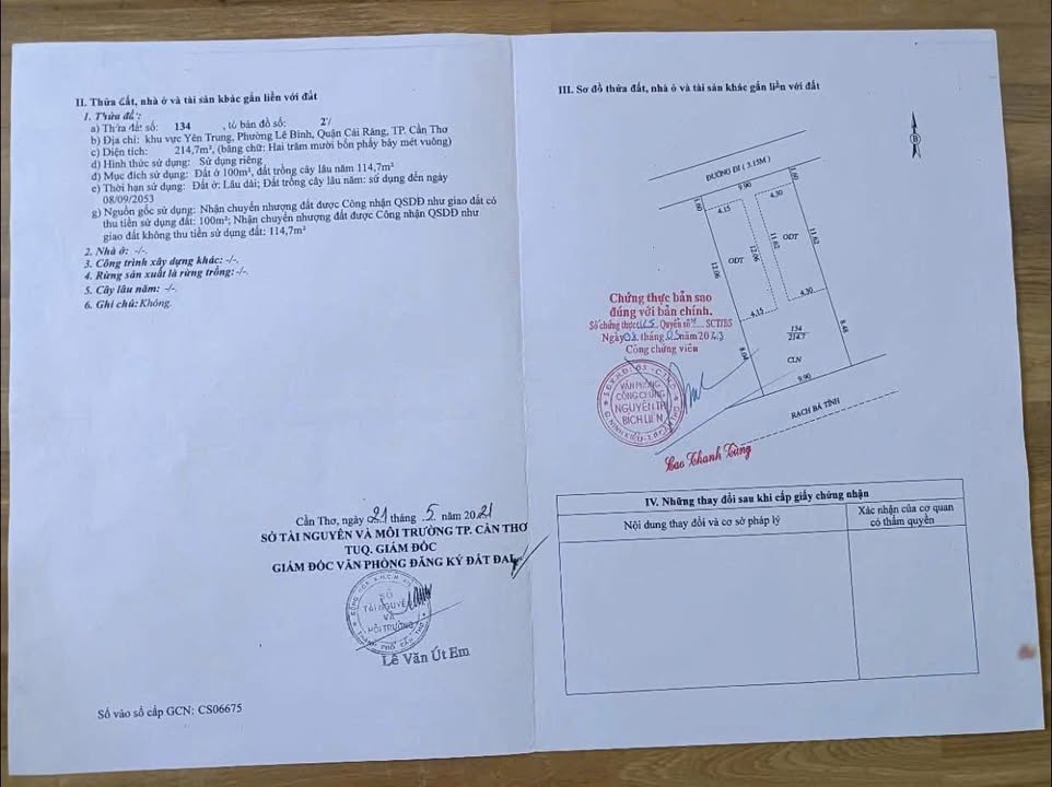 Nhà bán Trần Hưng Đạo, Cái Răng 200m² giá 2.8 tỷ - Có thu nhập ngay lập tức!