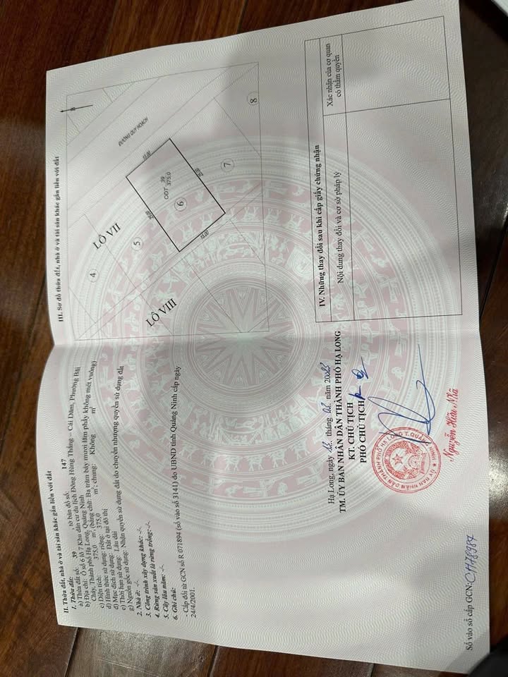 Đất nền biệt thự Cái Dăm, Bãi Cháy 375m² giá 8 tỷ - Cơ hội đầu tư lý tưởng!