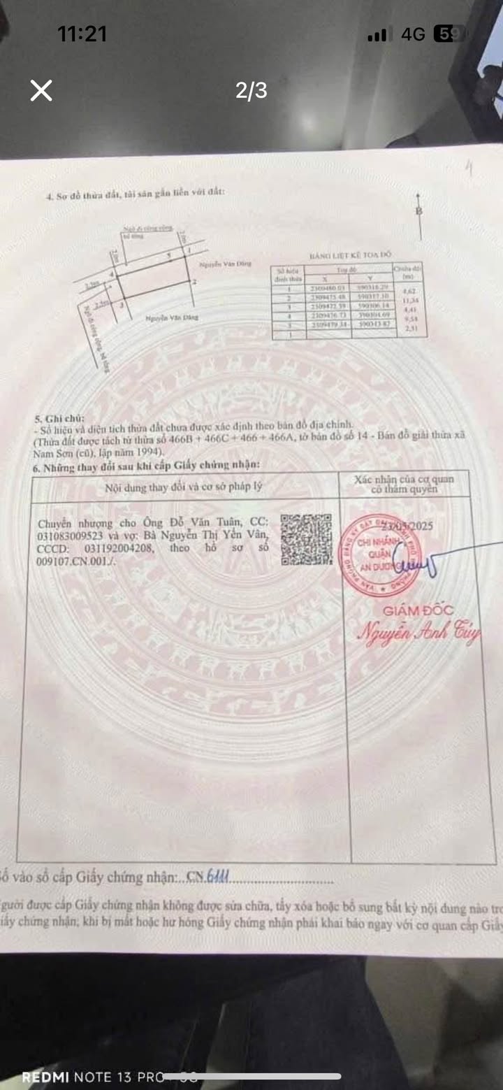 Đất nền lô góc TDP Mỹ Tranh, Nam Sơn 50m² giá 1.3 tỷ - Kinh doanh sinh lời ngay!