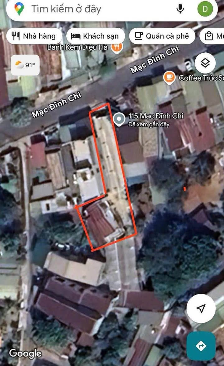 Nhà mặt tiền 500m² đường Mạc Đỉnh Chi, Buôn Ma Thuột - Giá chỉ 7.35 tỷ!