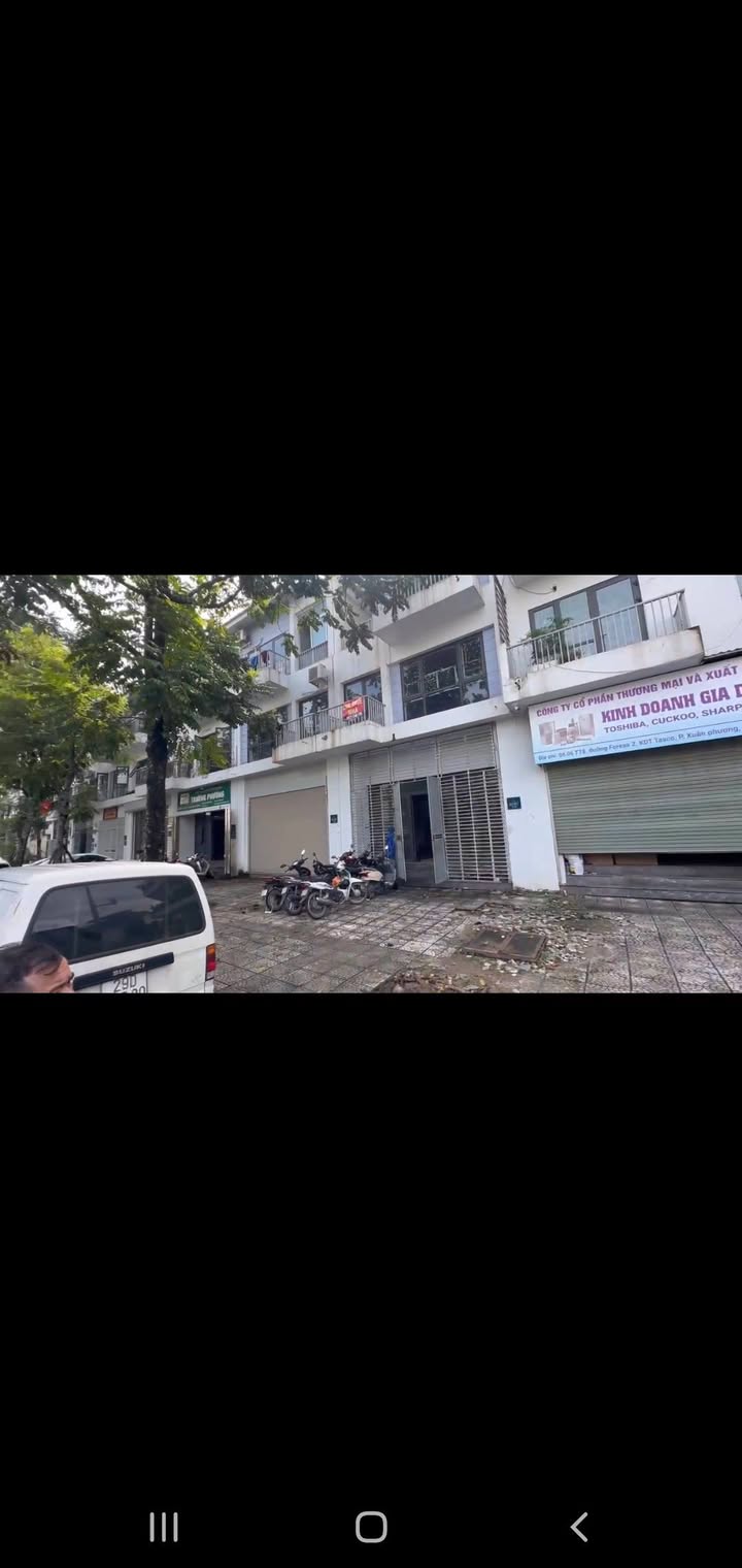 Cho thuê shophouse khu đô thị FOSESA Xuân Phương 90m² giá chỉ 14 triệu/tháng - Phù hợp làm văn phòng, cửa hàng!