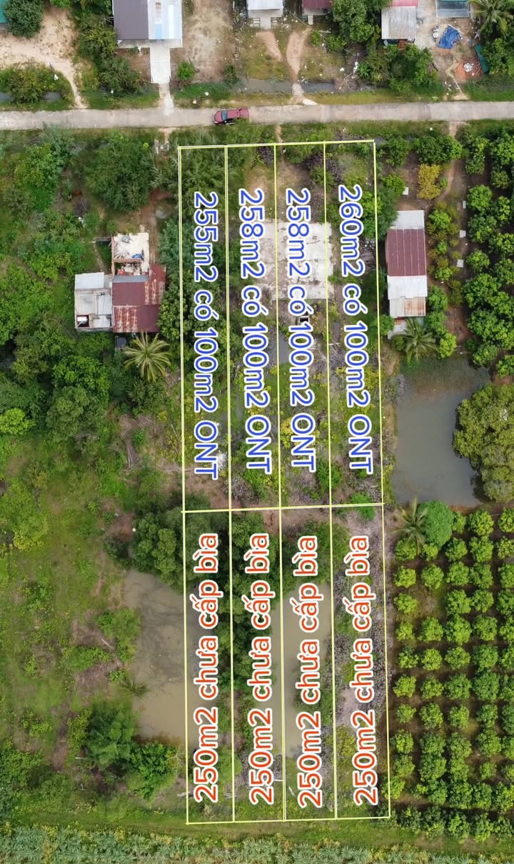 Đất thổ cư 250m² xã Ia Lốp, huyện Ea Súp, giá chỉ 109 triệu - Cơ hội đầu tư tốt!