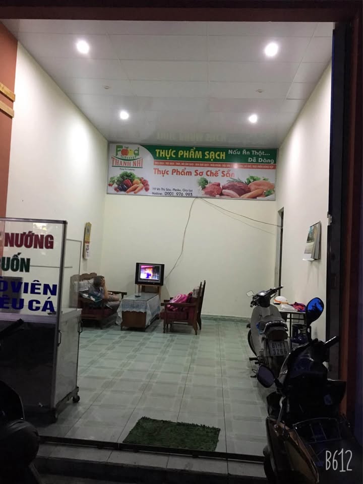 Cho thuê mặt bằng 19 Võ Thị Sáu, phường Diên Hồng - Kinh doanh thuận lợi!