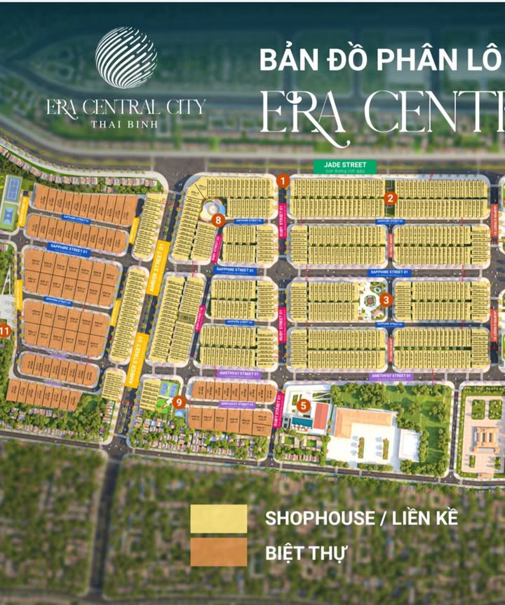 Nhà phố Era Diêm Điền 102m² giá 5.5 tỷ - Xây thô 4 tầng hoàn thiện mặt ngoài!