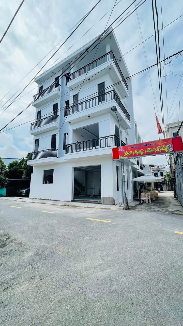 Nhà 4 tầng mặt đường thông, An Đồng, 50.7m² giá 4.4 tỷ - Kinh doanh thuận lợi!