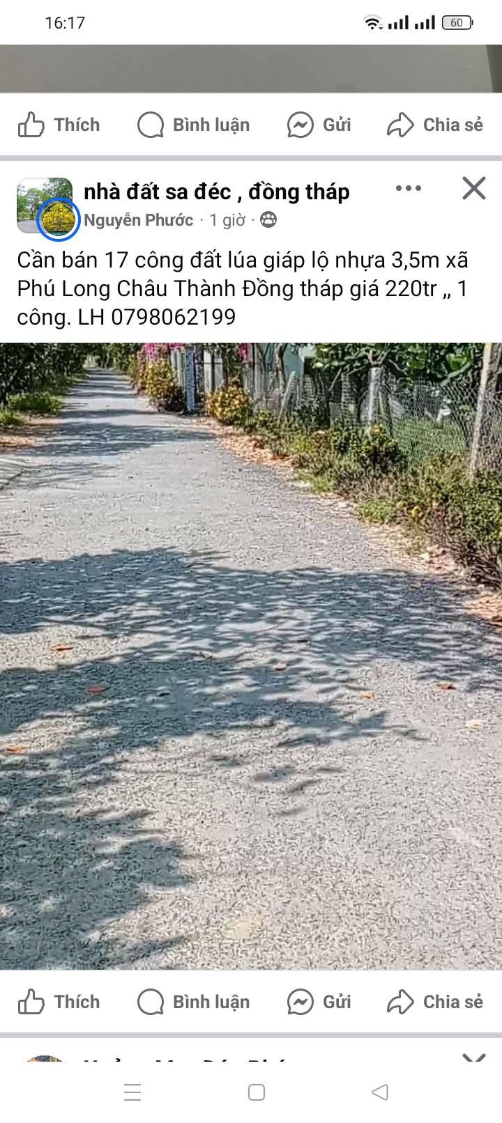 Đất thổ cư xã Phú Long 440m² giá thỏa thuận - Đường nhựa ô tô vào tận nơi!