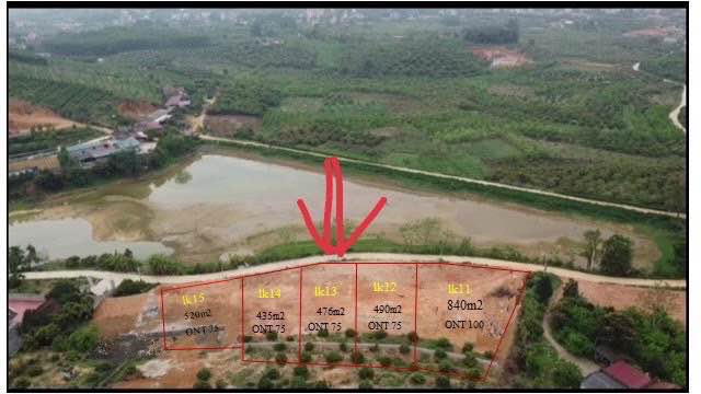 Đất thổ cư 480m² tại Vô Tranh, Lục Nam - Giá chỉ từ 5xx triệu!