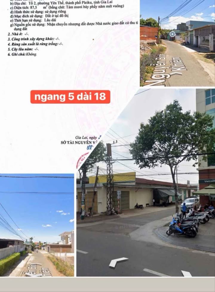Đất ở phường Yên Thế, Chư Păh 90m² - Chính chủ bán gấp!