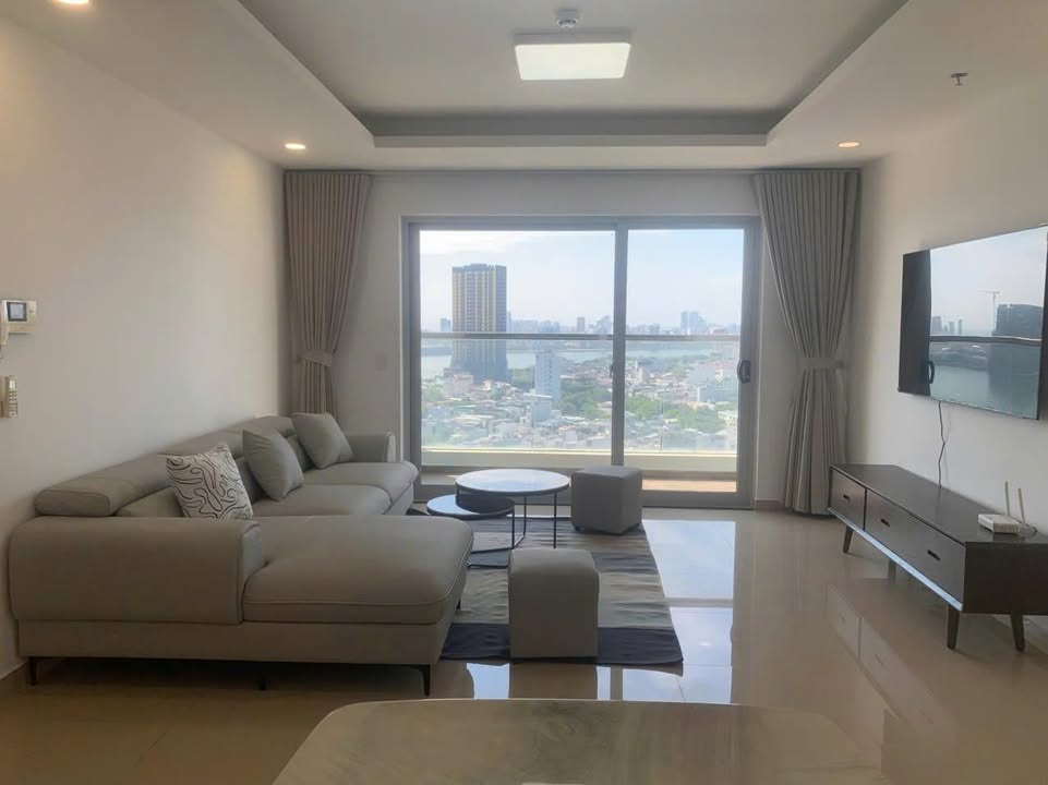 Căn hộ 3 phòng ngủ Blooming Tower Đà Nẵng 136m² giá 28 triệu - View sông tuyệt đẹp!