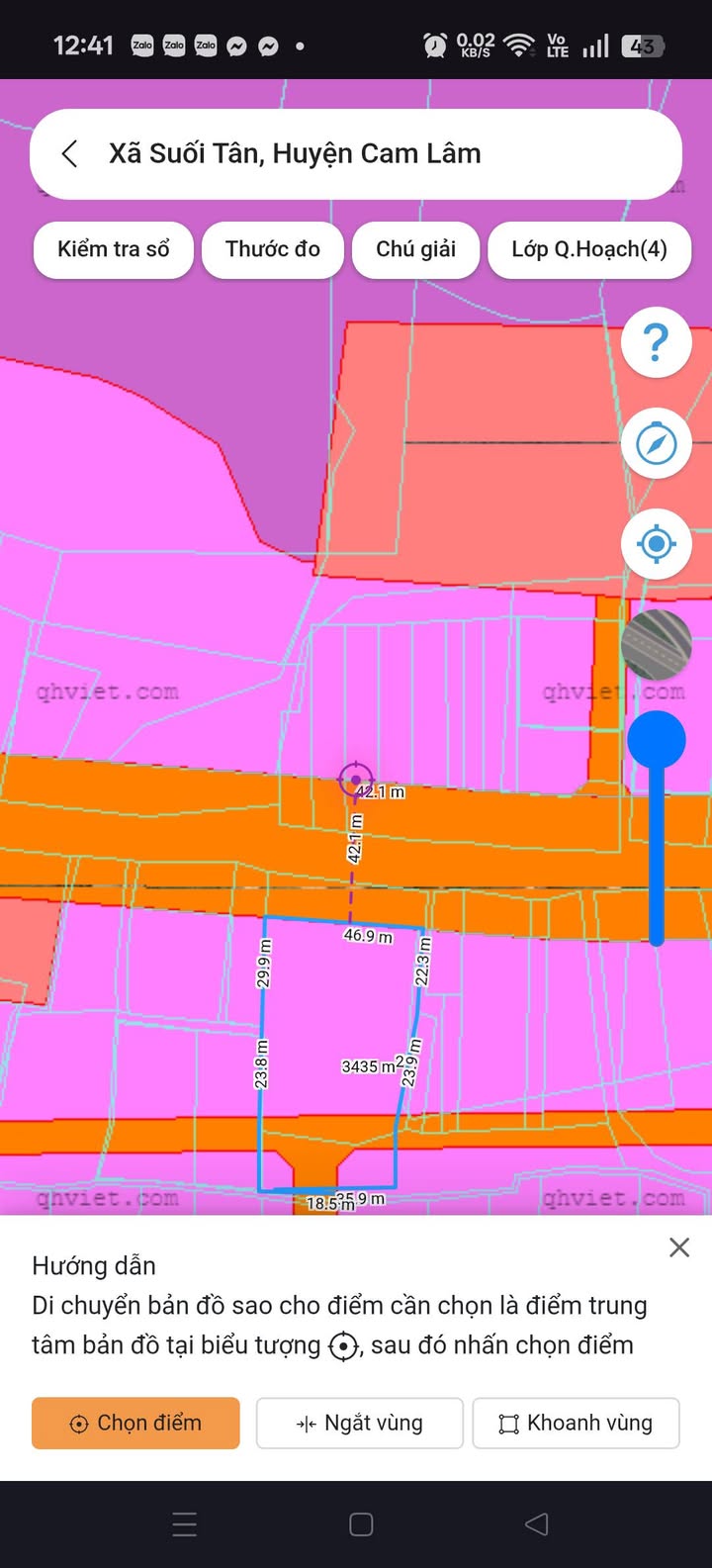 Đất nền Suối Tân Cam Lâm 3442m² giá 22 tỷ - Cơ hội đầu tư tuyệt vời!