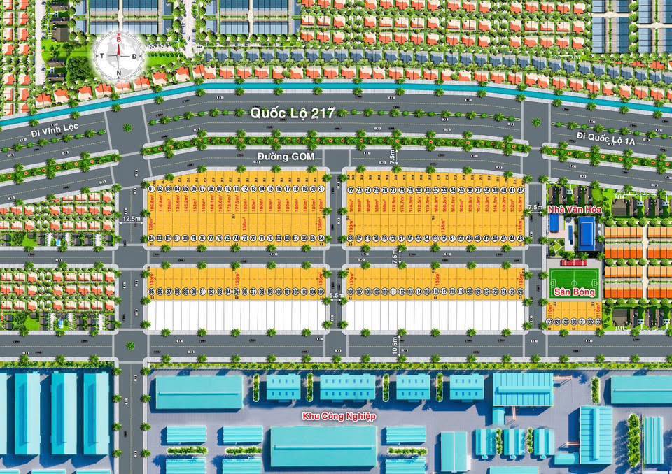 Đất nền Hà Trung Thanh Hóa 135m² giá 1.2 tỷ - Đường 217, đầu tư sinh lời!