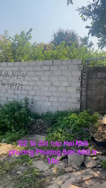 Đất nền liền kề Phượng Sơn 162m² giá chỉ 680 triệu - Cơ hội đầu tư hấp dẫn!