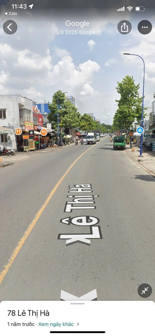 Bán nhà mặt tiền đường Lê Thị Hà, Hóc Môn 146m² - Giá tốt, đầu tư sinh lời!