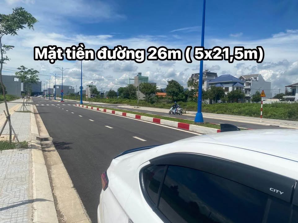 Đất nền Hoà Long 107m² giá 2.78 tỷ - Mặt tiền đường 26m, Sổ hồng chính chủ!