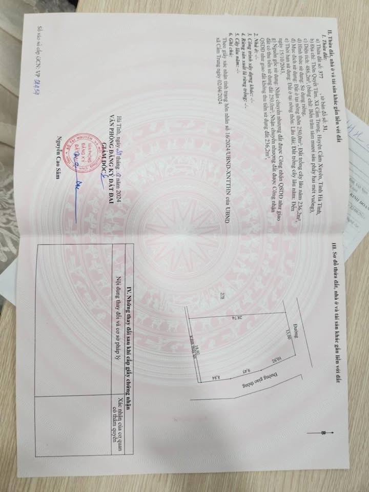 Đất thổ cư Cẩm Trung 364m² giá chỉ 1.3 tỷ - Đầu tư sinh lời ngay!