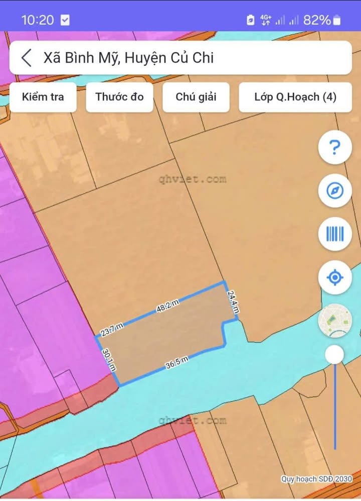 Đất vườn 2835m² ấp 4, Bình Mỹ, Củ Chi - Giá chỉ 4 triệu/m² - Đầu tư sinh lời cao!