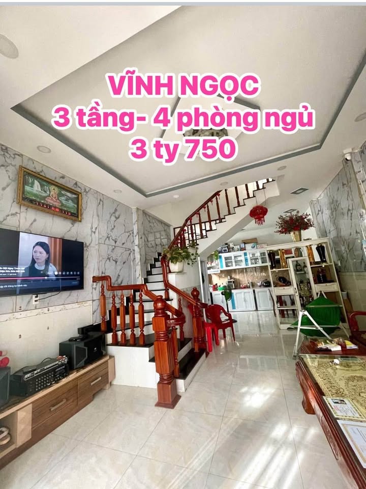 Nhà đẹp Vĩnh Ngọc 48.4m² giá 3.75 tỷ - Kinh doanh sầm uất!